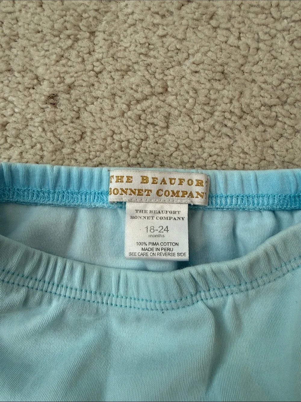 The Beaufort Bonnet Company Light Blue Bubble Diaper Cover